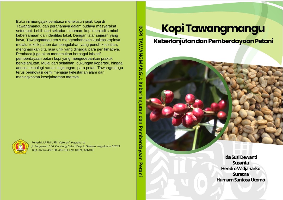 Cover Buku Kopi Tawangmangu: Keberlanjutan dan Pemberdayaan Petani 